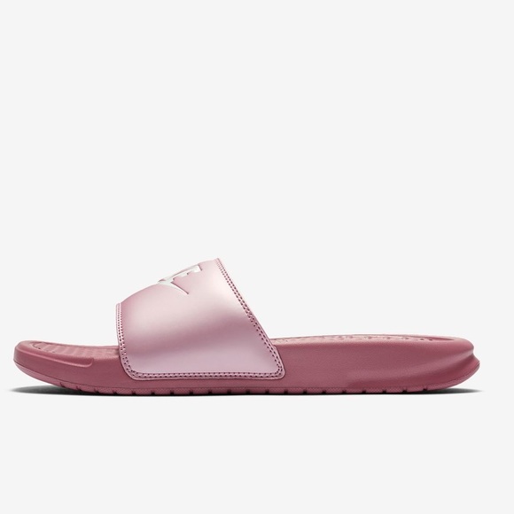 shadowberry nike slides